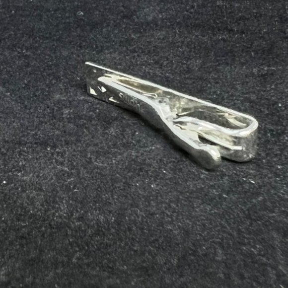 Vintage Swank Silver Tone Tie Bar (3074) - Picture 3 of 4